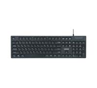 Lenovo 305 Wired USB-C Keyboard with Numeric Keypad, Full Size, Slim Design, Black