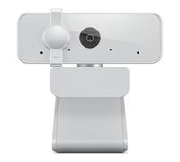 Lenovo 310 FHD Webcam, 1080p, FHD Resolution @30 FPS, Plug-and Play USB Connectivity, 1.8M Cable, 2 Integrated Microphones, External Privacy Shutter, White