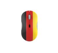 Lenovo 350 Bluetooth Silent Mouse (Fan Edition), Wireless Ergonomic Ambidextrous Design, Bluetooth 5.3, Adjustable DPI up to 2400, 36 Month Battery Life, Recycled Materials, German Flag