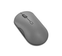 Lenovo 350 - Silent Bluetooth Mouse (Infrared Optical, Ergonomic, Ambidextrous, Programmable Buttons, Dynamic Wheel, 3 DPI Levels, x1 AA Battery, Easy Switch to 2 Devices) Moon Grey