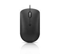 Lenovo 400 USB-C Compact Wired Mouse - Pocket Friendly Portable Mouse for Notebook or Large Computer Monitor, Black
