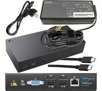 Lenovo 40A9 ThinkPad USB-C Dock 40A90090UK (Refurbished)