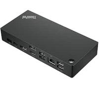 Lenovo 40AY0090IT notebook dock/port replicator Wired USB 3.2 Gen 1 (3.1 Gen 1) Type-C Black