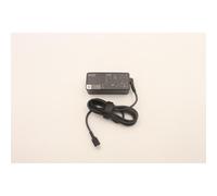 Lenovo 45W power adapter for notebooks supports multiple output voltages: 20V 15V 9V 5V compact and lightweight design.