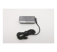 Lenovo 45W USB-C power adapter delivers multiple output voltages: 20V 15V 9V 5V dual-port design for versatile use.