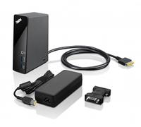 Lenovo 4X10E52940 notebook dock/port replicator Wired Black