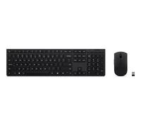 Lenovo 4X31R64325 keyboard Mouse included Office RF Wireless + Bluetooth French Black