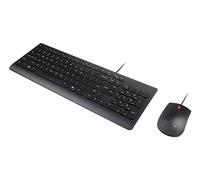 Lenovo 4X31R64425 keyboard Mouse included Home/Office USB Norwegian Black