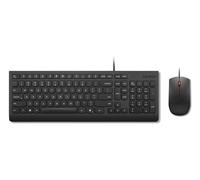 Lenovo 4X31R64446 keyboard Mouse included Universal USB Nordic Black