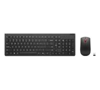 Lenovo 4X31R64484 keyboard Mouse included Office RF Wireless Spanish Black