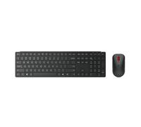 Lenovo Pro Combo 6000 - Keyboard and Mouse Set - Wireless - 2.4 GHz, Bluetooth 5.3 - QWERTZ - German - Dark Black - Brown Box
