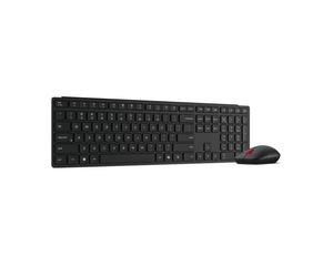 Lenovo 4X31S04847 keyboard Mouse included Home/Office RF Wireless + Bluetooth UK English Black