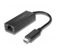 Lenovo 4X90L66917 USB type C Ethernet Black cable interface/gender adapter