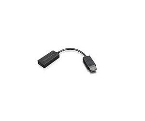 Lenovo 4X90R61023 video cable adapter 0.225 m DisplayPort HDMI Type A (Standard) Black