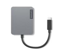 Lenovo 4X91A30366 station d'accueil USB 2.0 Type-C Gris