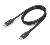 Lenovo 4X91K16968 4X91K16968 Thunderbolt cable 0.7 m 40 Gbit/s Black