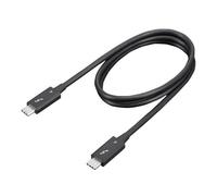 Lenovo 4X91K16968 Thunderbolt 4 cable Black 0.70 m 8K UHD USB-C plug