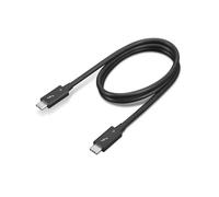 Lenovo 4X91K16968 Thunderbolt cable 0.7 m 40 Gbit/s Black