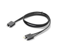 Lenovo 4X91K16970 Câble Thunderbolt 0,7 m 40 Gbit/s Noir