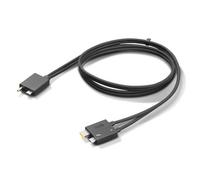 Lenovo 4X91K16970. Connector 1: Male Connector 2: Male Cable length: 0.7 m. Certification: RoHS REACH UL62368. Cable diameter: 4.8 mm Weight: 88 g. Package width: 150 mm Package depth: 130 mm Package