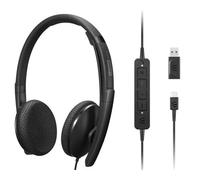 Lenovo 4XD1M45626 headphones/headset Wired Head-band USB Type-C Black