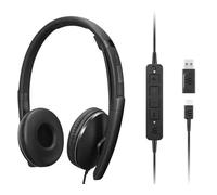 Lenovo 4XD1M45627 headphones/headset Wired Head-band USB Type-C Black