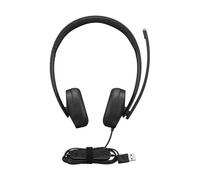 Lenovo 4XD1P83425 headphones/headset Wired Head-band Calls/Music USB Type-A Black
