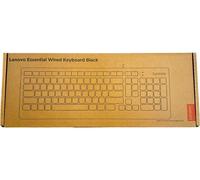Lenovo Essential Wired Keyboard 4Y41R64671 USB UK English Black