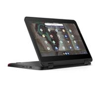 Lenovo 500e Chromebook Gen 3 82JB0001US Touchscreen Rugged 2 in 1 Chromebook - HD - 1366 x 768 - Intel Celeron N5100 Quad-Core (4 Core) 1.10 GHz - 4 GB RAM - 3 2 GB Flash Memory - Grey - Int