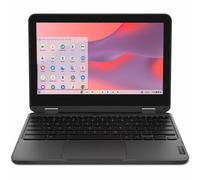 Lenovo 500e Chromebook Gen 4s 83N80001US 11.6" Touchscreen Convertible 2 in 1 Chromebook - HD - Intel N-Series N250-8 GB - 64 GB Flash Memory - English Keyboard - Gray - Intel Chip - 1366 x 768 - Ch