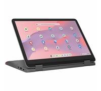 Lenovo 500e Yoga Chromebook Gen 4 82W4001SUS 12.2" Touchscreen Convertible 2 in 1 Chromebook - WUXGA - Intel N-Series N100-8 GB - 64 GB Flash Memory - English Keyboard - Graphite Gray