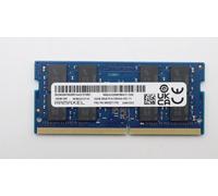 Lenovo SODIMM RAM module 32GB capacity 3200MHz speed 260-Pin form factor designed for DDR4 compatible systems.