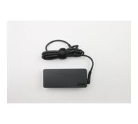 Lenovo 65W Power Delivery adapter with USB Type-C interface supports 20V 15V 9V and 5V outputs dual-port design.