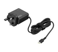 Lenovo 65W USB-C Wall Power Adapter UK 3-Pin Plug 1.7m PD 3 Black 5/9/15/20V VAT