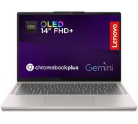 LENOVO 83MY002HUK 14" Chromebook - MediaTek Kompanio Ultra, 128 GB UFS, Seashell, Silver/Grey