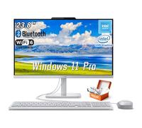 Lenovo A100 24” FHD All-in-One Desktop Computer, Intel 4-Core Processor, 16GB RAM, 512GB SSD, WiFi 6, Bluetooth 5.2, RJ45, Business & Home, Wired Keyboard and Mouse, Windows 11 Pro, W/Accessories