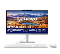 Lenovo A100 24" IPS FHD All in One Desktop Computer | Intel Core i3-N305 CPU (8 Cores) | 16GB RAM, 1TB PCIe SSD | WiFi 6, Bluetooth 5.2, HDMI | Windows 11 | Cloud Grey | UHD Graphics