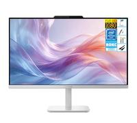 Lenovo A100 AIO Desktop| 23.8" FHD Anti-glare All-In-One Computer| 16GB RAM|256GB SSD| Intel 4-Core CPU| Webcam| Wi-Fi 6 | RJ-45|Windows 11| Weired Keyboard & Mouse| for Business & Students| RK Bundle