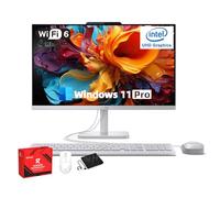 Lenovo All in One Desktop Computer 2025, 23.8" IPS FHD 1080P, Intel UHD Graphics, 16 GB RAM, 512 GB SSD, Wi-Fi 6, Wired Keyboard and Mouse, for Business Students, Windows 11 Pro