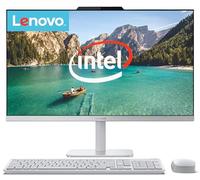Lenovo All-in-One Desktop with Intel 4-Core Processor| 24 inch Full HD Display| 16GB DDR4 RAM, 512GB PCIe SSD| WiFi 6| Bluetooth| USB, Ethernet Ports| Windows 11 Pro| HDMI Out for External Display