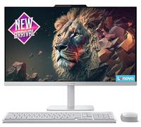 Lenovo All-in-One Desktop with Intel 4-Core Processor| 24 inch Full HD Display| 16GB DDR4 RAM, 256GB PCIe SSD| WiFi 6| Bluetooth| HDMI, USB, Ethernet Ports| Windows 11 Pro| For Business & Personal Use