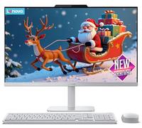 Lenovo All-in-One Desktop with Intel 4-Core Processor| 24 inch Full HD Display| WiFi 6| Bluetooth| HDMI, USB, Ethernet Ports| Windows 11 Pro| for Business & Personal Use (16GB RAM & 128GB SSD)