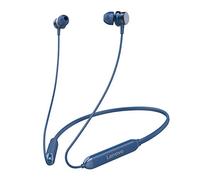Lenovo Audio HE15 Wireless Earphones for Sports, 12 Hours Playtime, Bluetooth 5.0, Microphone, IPX5 Sweat and Water Resistant for Gym, Running, Yoga, Cycling, Blue