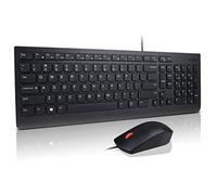Lenovo,black,4X30L79883 Essential Wired Keyboard and Mouse Combo - US English