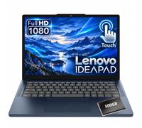Lenovo Chromebook 14 WUXGA Touch MediaTek 4GB 64GB ChromeOS Laptop | Ext 500GB HDD, Wi-Fi 6E, 64GB Storage, Privacy Shutter, Kensington Lock, Lightweight , Cosmic Blue, ChromeOS