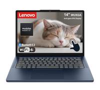 Lenovo Chromebook, 14" WUXGA Touchscreen, 8-Core Processor, Cosmic Blue | 4GB LPDDR5X, 64GB Storage, 400-Nit Anti-Glare IPS, WiFi 6E, Chrome OS, Slim Design for Study, USB-C Hub Included