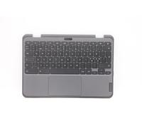 Lenovo Chromebook 300e 3 Keyboard Palmrest Top Cover Norwegian Black 5M11C94772