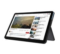 Lenovo Chromebook Duet, 2-in-1, 10.1" WUXGA (1920 x 1200) Display, MediaTek Helio P60T, 4GB LPDDR4X RAM, 64GB eMCP SSD, Integrated ARM G72 MP3 Graphics, Chrome OS, ZA6F0031US, Ice Blue + Iron Grey