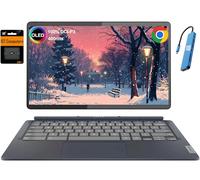 Lenovo Chromebook Duet 5 2-in-1 Tablet Laptop w/Detachable Keyboard (13.3" FHD OLED Touchscreen, 8-Core Qualcomm CPU, 8GB RAM, 256GB Storage), IST HUB, Wi-Fi, 8MP Webcam, Chrome OS, Abyss Blue