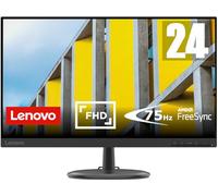 Lenovo D24-20 - 23.8" FHD Display (VA, 75Hz, 4ms, HDMI+VGA, VGA Cable, FreeSync) Adjustable Tilt - Black